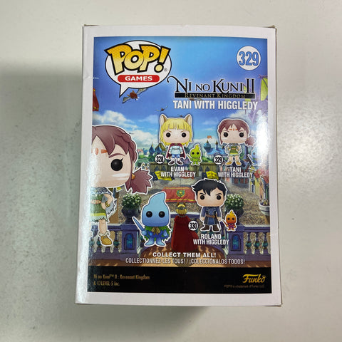 Ni No Kuni - Tani with Higgledy Funko Pop 329