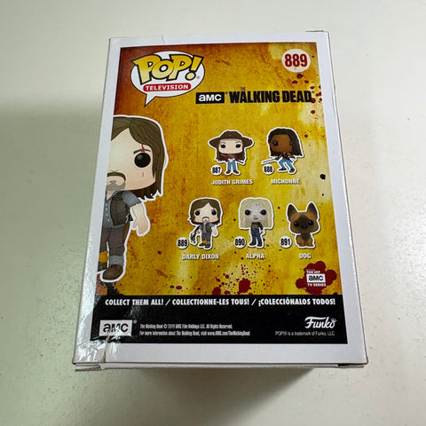 BOX FLAWS VIEW PHOTOS Daryl Dixon - The Walking Dead Funko Pop 889 Vinyl Figure (11.4 Cm L × 8.9 Cm W × 15.9 Cm H)