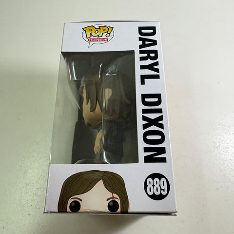 BOX FLAWS VIEW PHOTOS Daryl Dixon - The Walking Dead Funko Pop 889 Vinyl Figure (11.4 Cm L × 8.9 Cm W × 15.9 Cm H)