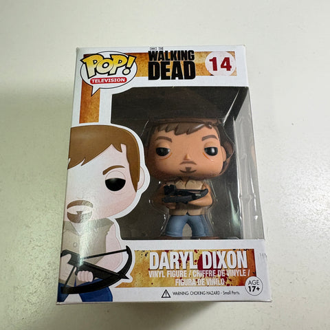 BOX FLAWS VIEW PHOTOS Daryl Dixon - The Walking Dead Funko Pop 14 Vinyl Figure (11.4 Cm L × 8.9 Cm W × 15.9 Cm H)