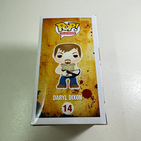 BOX FLAWS VIEW PHOTOS Daryl Dixon - The Walking Dead Funko Pop 14 Vinyl Figure (11.4 Cm L × 8.9 Cm W × 15.9 Cm H)