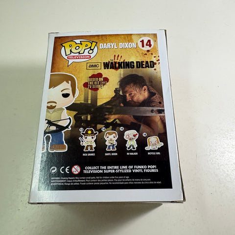 BOX FLAWS VIEW PHOTOS Daryl Dixon - The Walking Dead Funko Pop 14 Vinyl Figure (11.4 Cm L × 8.9 Cm W × 15.9 Cm H)