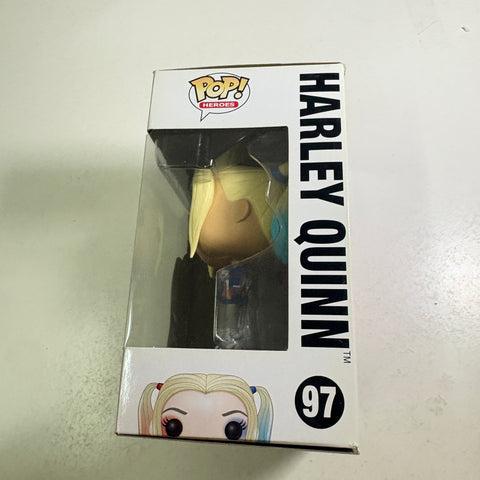 SUNFADED BOX Harley Quinn - DC Funko Pop 97 Vinyl Figure (11.4 Cm L × 8.9 Cm W × 15.9 Cm H)