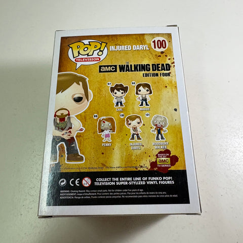 Daryl Dixon Injured - The Walking Dead Funko Pop 100 Vinyl Figure (11.4 Cm L × 8.9 Cm W × 15.9 Cm H)