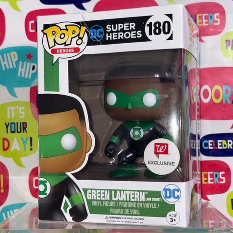 BOX FLAWS VIEW PHOTOS Green Lantern John Stewart - DC Funko Pop 180 Vinyl Figure (11.4 Cm L × 8.9 Cm W × 15.9 Cm H)