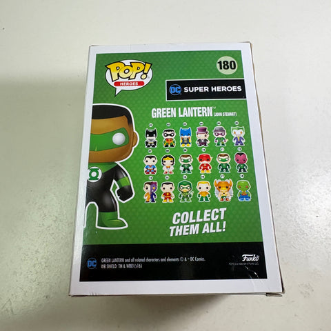 BOX FLAWS VIEW PHOTOS Green Lantern John Stewart - DC Funko Pop 180 Vinyl Figure (11.4 Cm L × 8.9 Cm W × 15.9 Cm H)