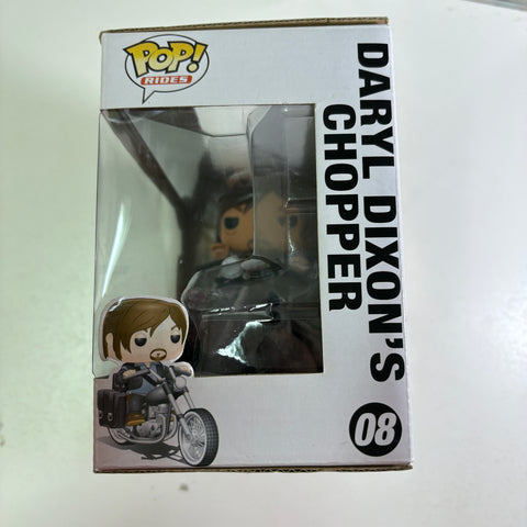 BOX FLAWS VIEW PHOTOS Daryl Dixon's Chopper - The Walking Dead Funko Pop Vinyl Figure 08 (20.5 Cm L × 8.9 Cm W × 15.9 Cm H)