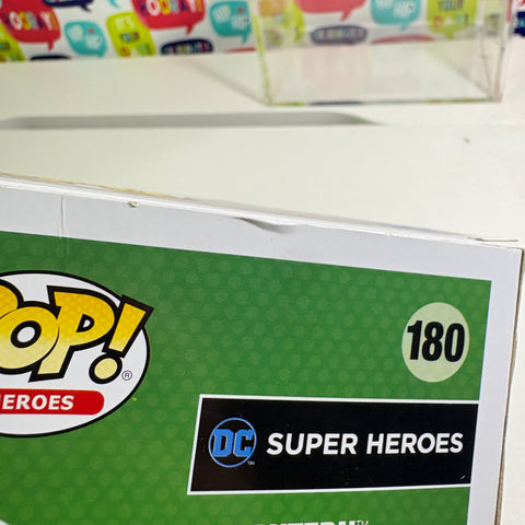 BOX FLAWS VIEW PHOTOS Green Lantern John Stewart - DC Funko Pop 180 Vinyl Figure (11.4 Cm L × 8.9 Cm W × 15.9 Cm H)