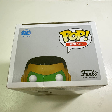 BOX FLAWS VIEW PHOTOS Green Lantern John Stewart - DC Funko Pop 180 Vinyl Figure (11.4 Cm L × 8.9 Cm W × 15.9 Cm H)