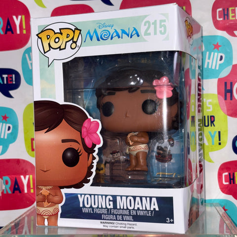 Young Moana - Disney Funko Pop 215 Vinyl Figure  (11.4 Cm L × 8.9 Cm W × 15.9 Cm H)