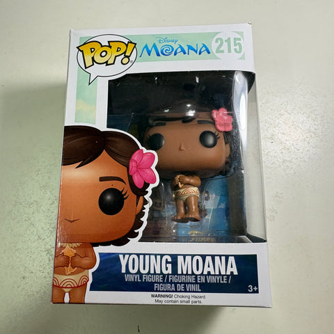Young Moana - Disney Funko Pop 215 Vinyl Figure  (11.4 Cm L × 8.9 Cm W × 15.9 Cm H)