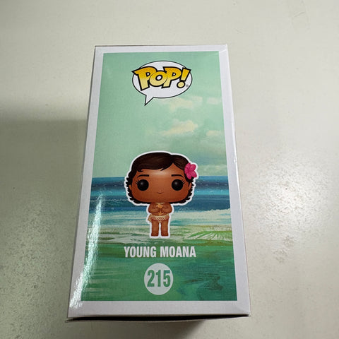 Young Moana - Disney Funko Pop 215 Vinyl Figure  (11.4 Cm L × 8.9 Cm W × 15.9 Cm H)