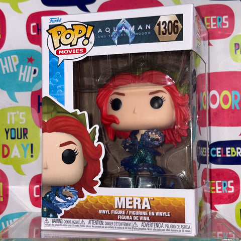 Mera - Aquaman DC Funko Pop 1306 Vinyl Figure (11.4 Cm L × 8.9 Cm W × 15.9 Cm H)