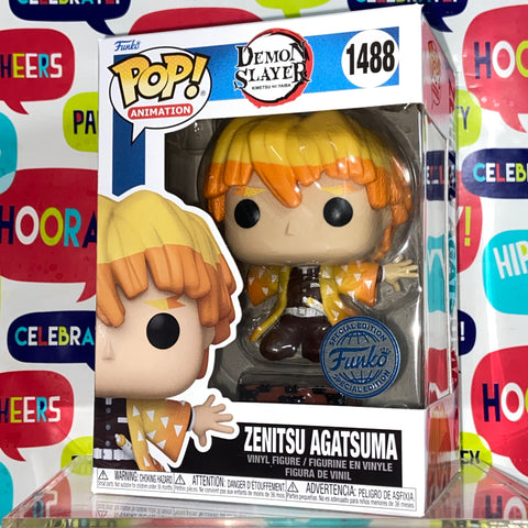 Demon Slayer - Zenitsu Agatsuma Funko Pop 1488 Exclusive