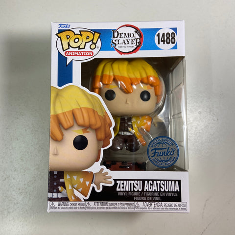 Demon Slayer - Zenitsu Agatsuma Funko Pop 1488 Exclusive