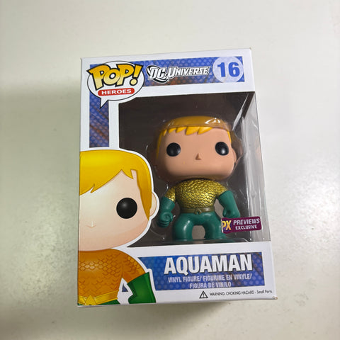 Aquaman DC Funko Pop 16 Vinyl Figure (11.4 Cm L × 8.9 Cm W × 15.9 Cm H)