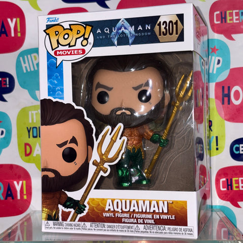 Aquaman - DC Funko Pop 1301 Vinyl Figure (11.4 Cm L × 8.9 Cm W × 15.9 Cm H)