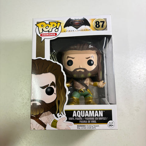 Aquaman Batman V Superman - DC Funko Pop 87 Vinyl Figure (11.4 Cm L × 8.9 Cm W × 15.9 Cm H)