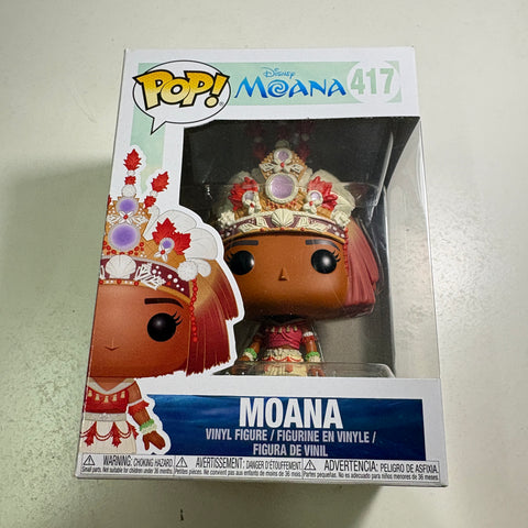 Moana - Disney Funko Pop 417 Vinyl Figure Exclusive (11.4 Cm L × 8.9 Cm W × 15.9 Cm H)