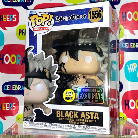 Black Clover - Asta (Black) Funko Pop 1556 Entertainment Earth Exclusive