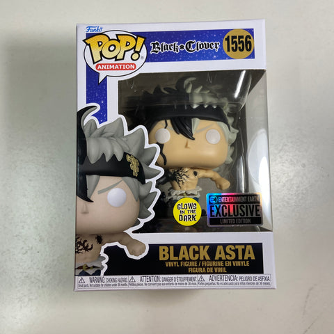 Black Clover - Asta (Black) Funko Pop 1556 Entertainment Earth Exclusive