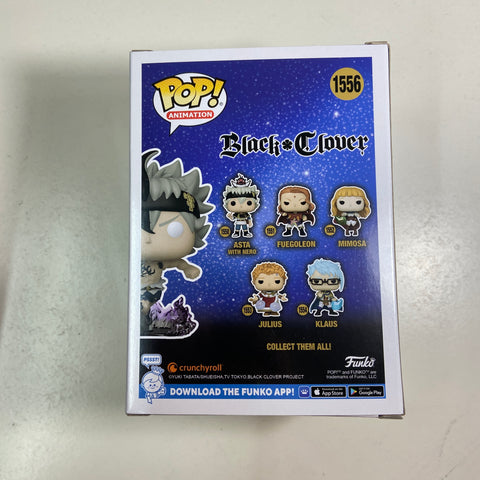 Black Clover - Asta (Black) Funko Pop 1556 Entertainment Earth Exclusive