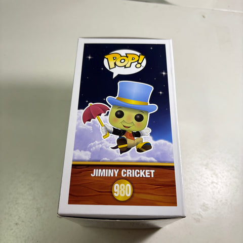 Jiminy Cricket - Disney Funko Pop 980 Vinyl Figure Exclusive (11.4 Cm L × 8.9 Cm W × 15.9 Cm H)