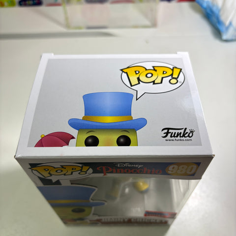 Jiminy Cricket - Disney Funko Pop 980 Vinyl Figure Exclusive (11.4 Cm L × 8.9 Cm W × 15.9 Cm H)