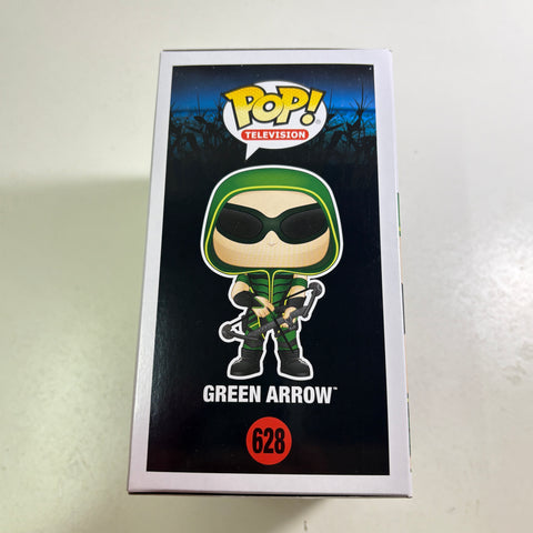 SUNFADED BOX VIEW PHOTOS Green Arrow - DC Funko Pop 348 Vinyl Figure (11.4 Cm L × 8.9 Cm W × 15.9 Cm H)