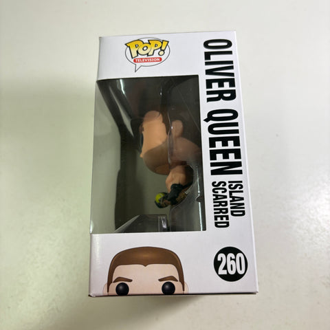 Oliver Queen Island Scarred - DC Funko Pop 260 Vinyl Figure (11.4 Cm L × 8.9 Cm W × 15.9 Cm H)