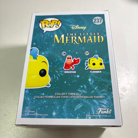 Flounder DIAMOND EDITION - Little Mermaid Disney Funko Pop 237 (11.4 Cm L × 8.9 Cm W × 15.9 Cm H)