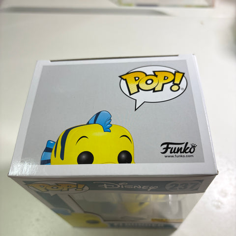 Flounder DIAMOND EDITION - Little Mermaid Disney Funko Pop 237 (11.4 Cm L × 8.9 Cm W × 15.9 Cm H)