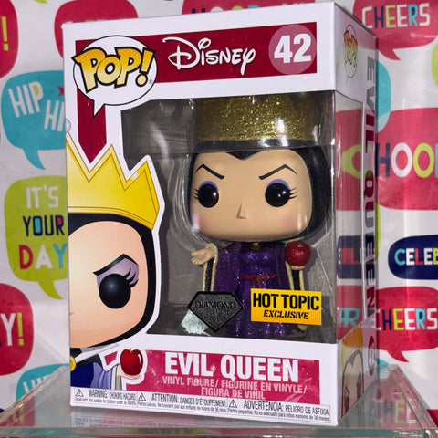 Evil Queen DIAMOND - Sleeping Beauty Disney Funko Pop (11.4 Cm L × 8.9 Cm W × 15.9 Cm H)
