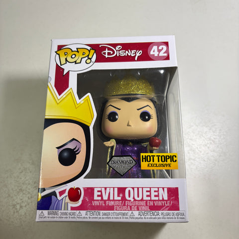 Evil Queen DIAMOND - Sleeping Beauty Disney Funko Pop (11.4 Cm L × 8.9 Cm W × 15.9 Cm H)