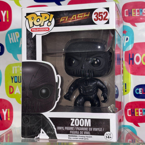 BOX FLAWS VIEW PHOTOS Zoom - Flash DC Funko Pop 352 Vinyl Figure (11.4 Cm L × 8.9 Cm W × 15.9 Cm H)