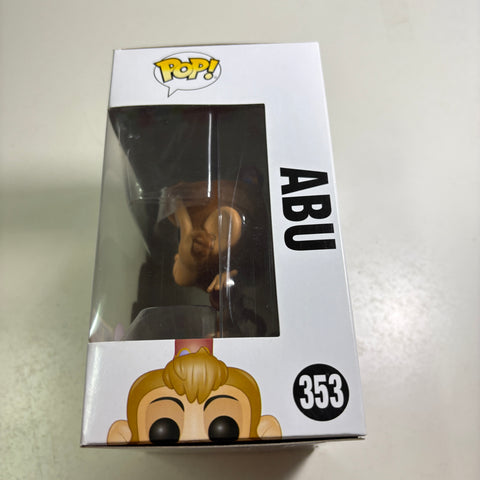 Abu FLOCKED - Aladdin Disney Funko Pop 353 Exclusive (11.4 Cm L × 8.9 Cm W × 15.9 Cm H)