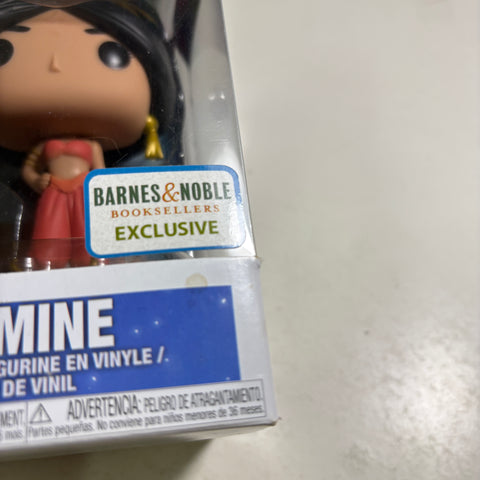 BOX FLAWS VIEW PHOTOS Jasmine - Aladdin Disney Funko Pop 354 Exclusive (11.4 Cm L × 8.9 Cm W × 15.9 Cm H)