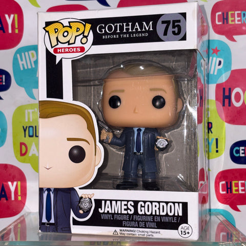 James Gordon - Gotham DC Funko Pop 75 Vinyl Figure (11.4 Cm L × 8.9 Cm W × 15.9 Cm H)