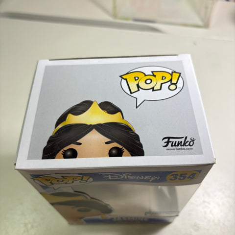 BOX FLAWS VIEW PHOTOS Jasmine - Aladdin Disney Funko Pop 354 Exclusive (11.4 Cm L × 8.9 Cm W × 15.9 Cm H)