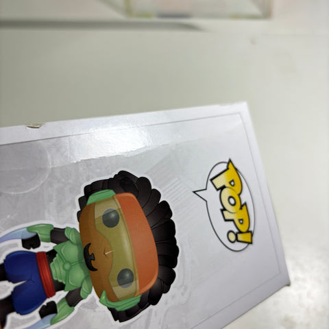 BOX FLAWS VIEW PHOTOS Wasabi No-Ginger - Big Hero 6 Disney Funko Pop 110 Vinyl Figure (11.4 Cm L × 8.9 Cm W × 15.9 Cm H)