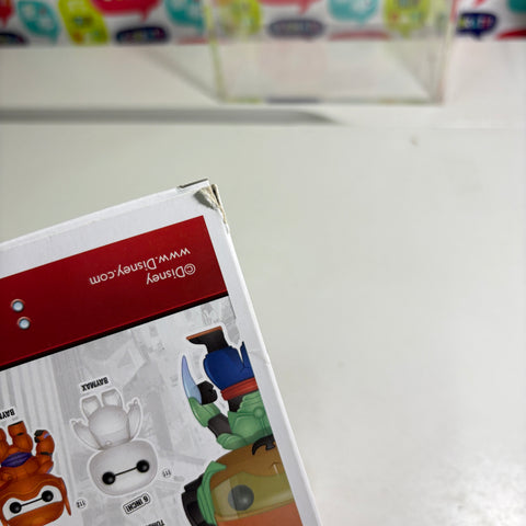 BOX FLAWS VIEW PHOTOS Wasabi No-Ginger - Big Hero 6 Disney Funko Pop 110 Vinyl Figure (11.4 Cm L × 8.9 Cm W × 15.9 Cm H)
