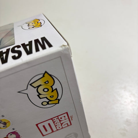 BOX FLAWS VIEW PHOTOS Wasabi No-Ginger - Big Hero 6 Disney Funko Pop 110 Vinyl Figure (11.4 Cm L × 8.9 Cm W × 15.9 Cm H)