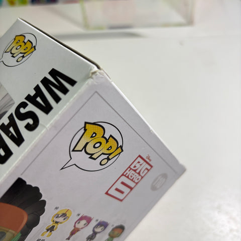 BOX FLAWS VIEW PHOTOS Wasabi No-Ginger - Big Hero 6 Disney Funko Pop 110 Vinyl Figure (11.4 Cm L × 8.9 Cm W × 15.9 Cm H)
