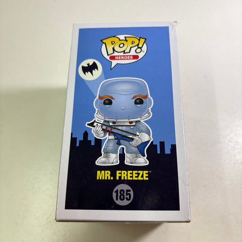 BOX FLAWS VIEW PHOTOS Mr. Freeze (Batman TV Series) - DC Funko Pop 185 Vinyl Figure (11.4 Cm L × 8.9 Cm W × 15.9 Cm H)