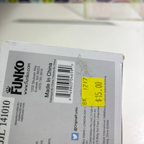 BOX FLAWS VIEW PHOTOS Wasabi No-Ginger - Big Hero 6 Disney Funko Pop 110 Vinyl Figure (11.4 Cm L × 8.9 Cm W × 15.9 Cm H)