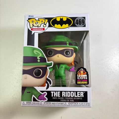 The Riddler - DC Funko Pop 469 Vinyl Figure (11.4 Cm L × 8.9 Cm W × 15.9 Cm H)