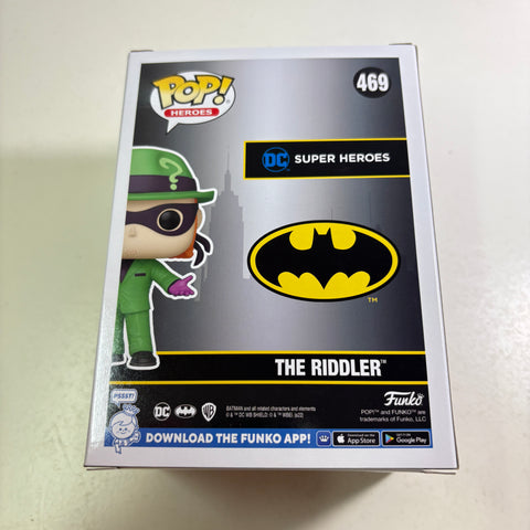 The Riddler - DC Funko Pop 469 Vinyl Figure (11.4 Cm L × 8.9 Cm W × 15.9 Cm H)