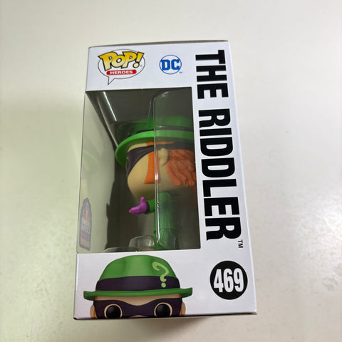 The Riddler - DC Funko Pop 469 Vinyl Figure (11.4 Cm L × 8.9 Cm W × 15.9 Cm H)