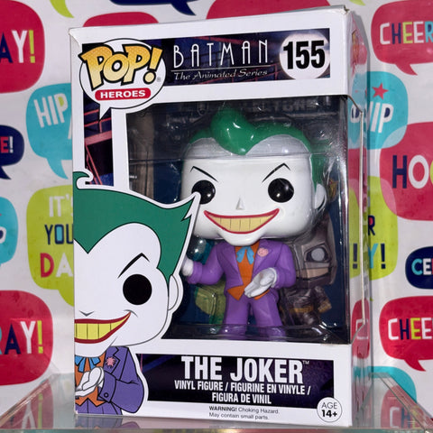 The Joker (Batman Animated Series) - DC Funko Pop 155 Vinyl Figure (11.4 Cm L × 8.9 Cm W × 15.9 Cm H)