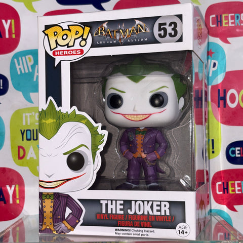The Joker (Batman Arkham Asylum) - DC Funko Pop 53 Vinyl Figure (11.4 Cm L × 8.9 Cm W × 15.9 Cm H)